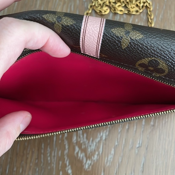 Louis Vuitton LV Monogram Summer Trunks Pochette Weekend with chain included EUC - Picture 2 of 8